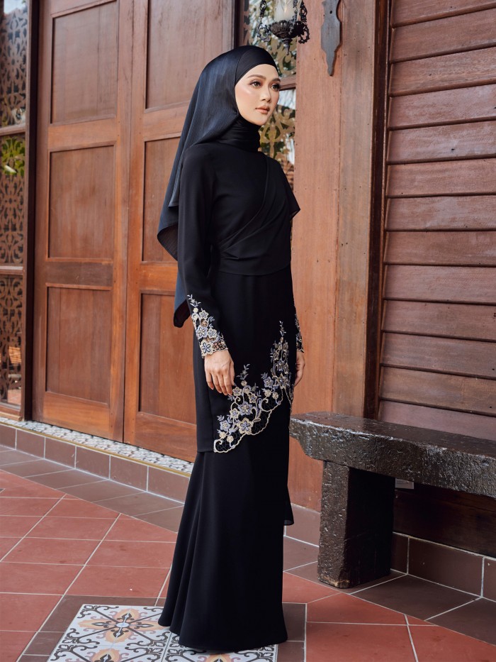 MARWAH KURUNG - BLACK