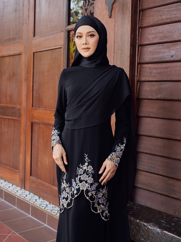 MARWAH KURUNG - BLACK