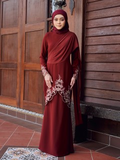 MARWAH KURUNG - MAROON