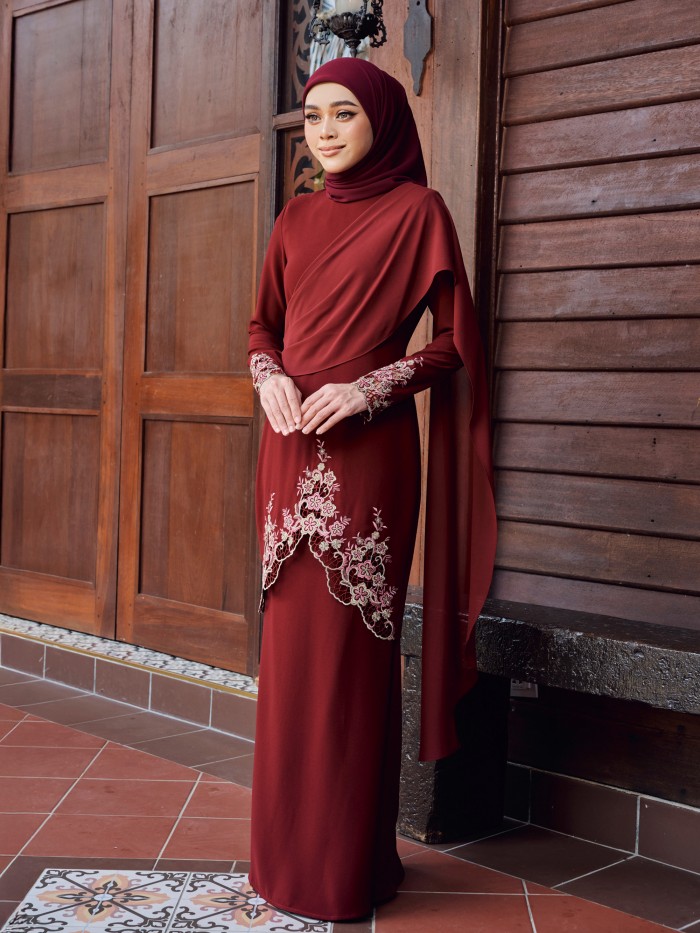 MARWAH KURUNG - MAROON