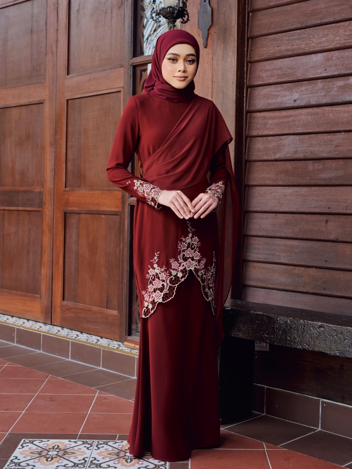 MARWAH KURUNG - MAROON