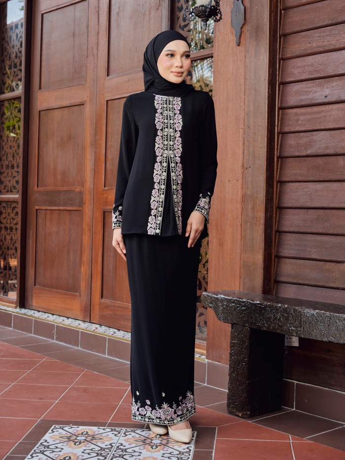 DAWIYA KURUNG - BLACK