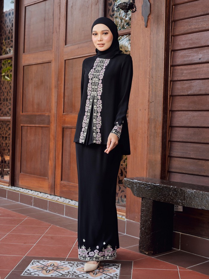 DAWIYA KURUNG - BLACK