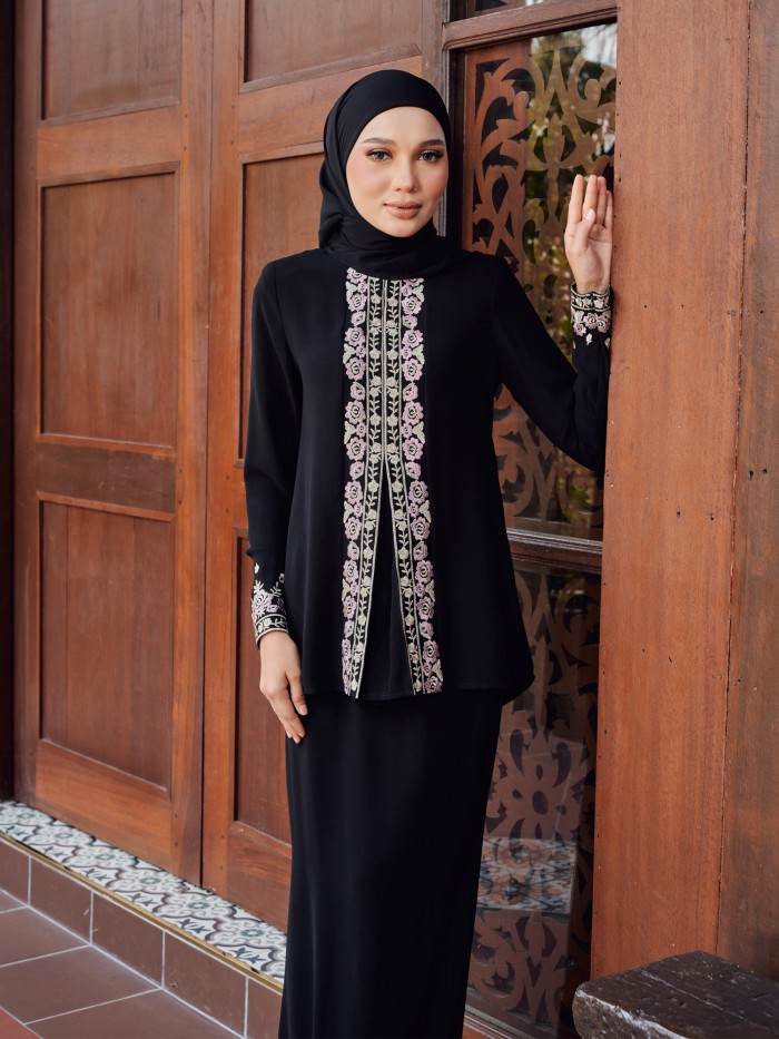 DAWIYA KURUNG - BLACK