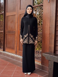 ZAHIA KURUNG - BLACK