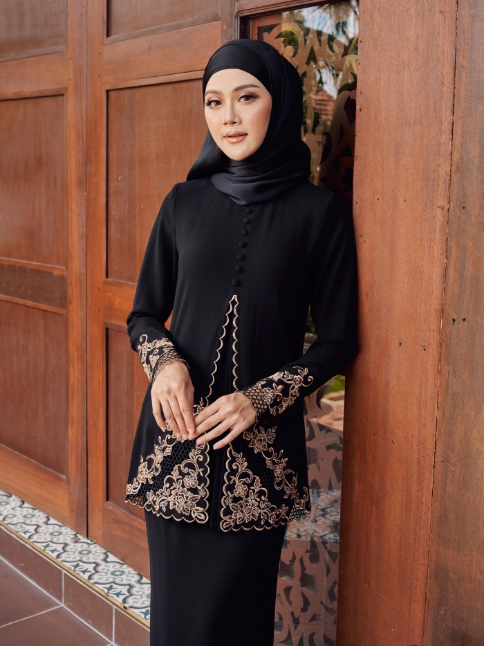 ZAHIA KURUNG - BLACK