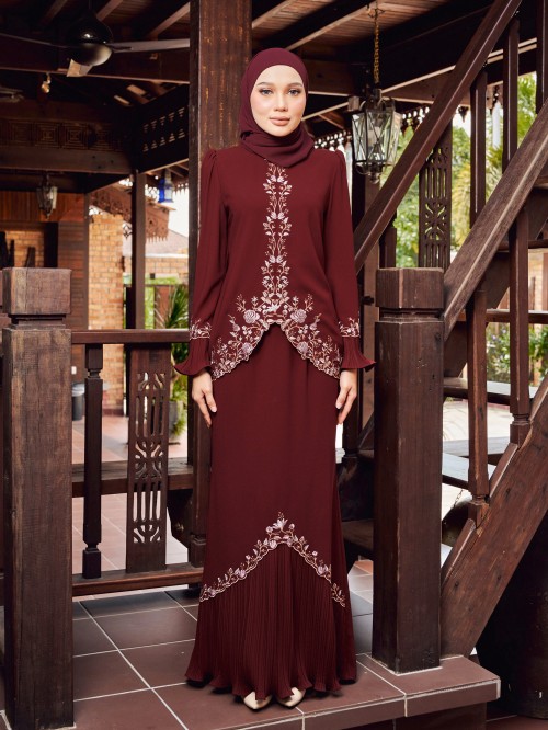 DIORA KURUNG - MAROON