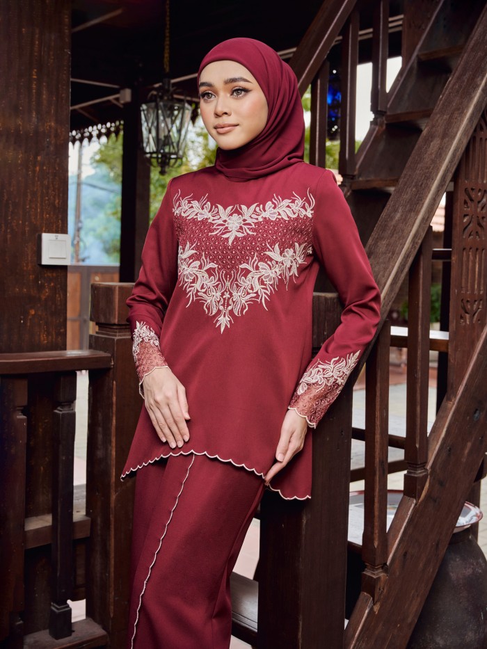 ZAHARA KURUNG 2.0 - MAROON