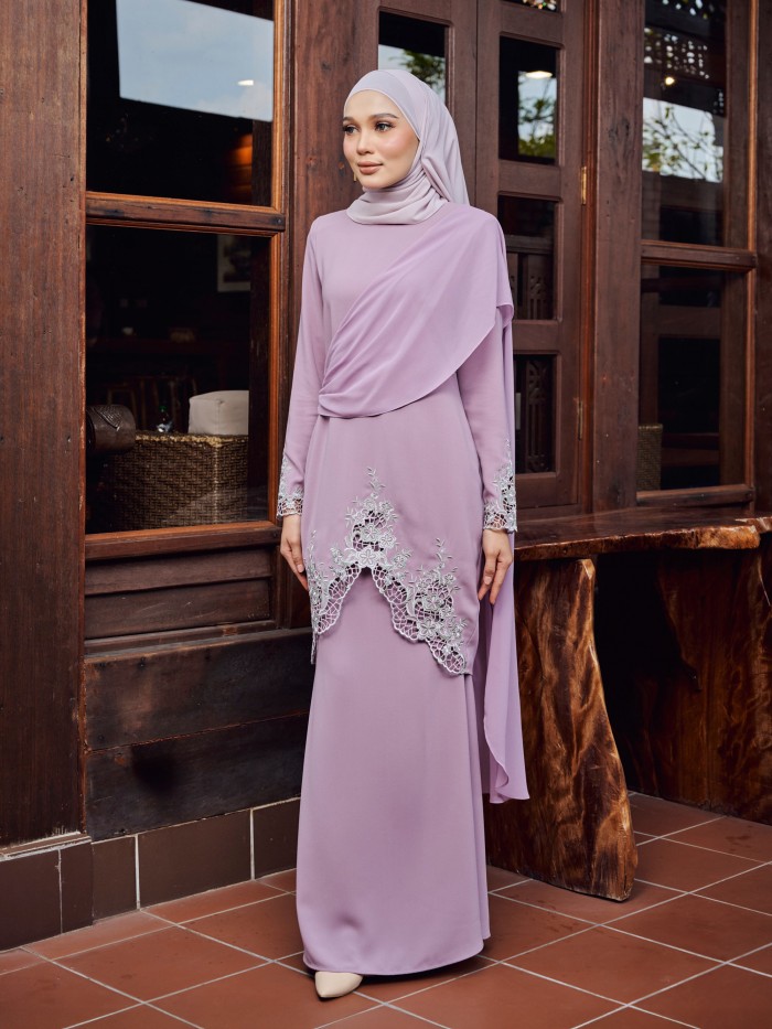 MARWAH KURUNG - DUSTY PURPLE