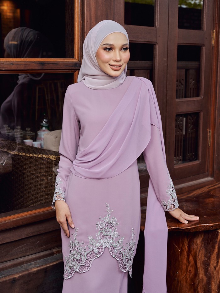 MARWAH KURUNG - DUSTY PURPLE