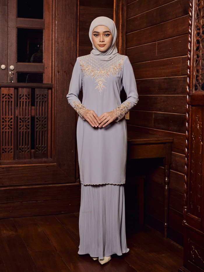 INARA KURUNG - BLUEISH GREY