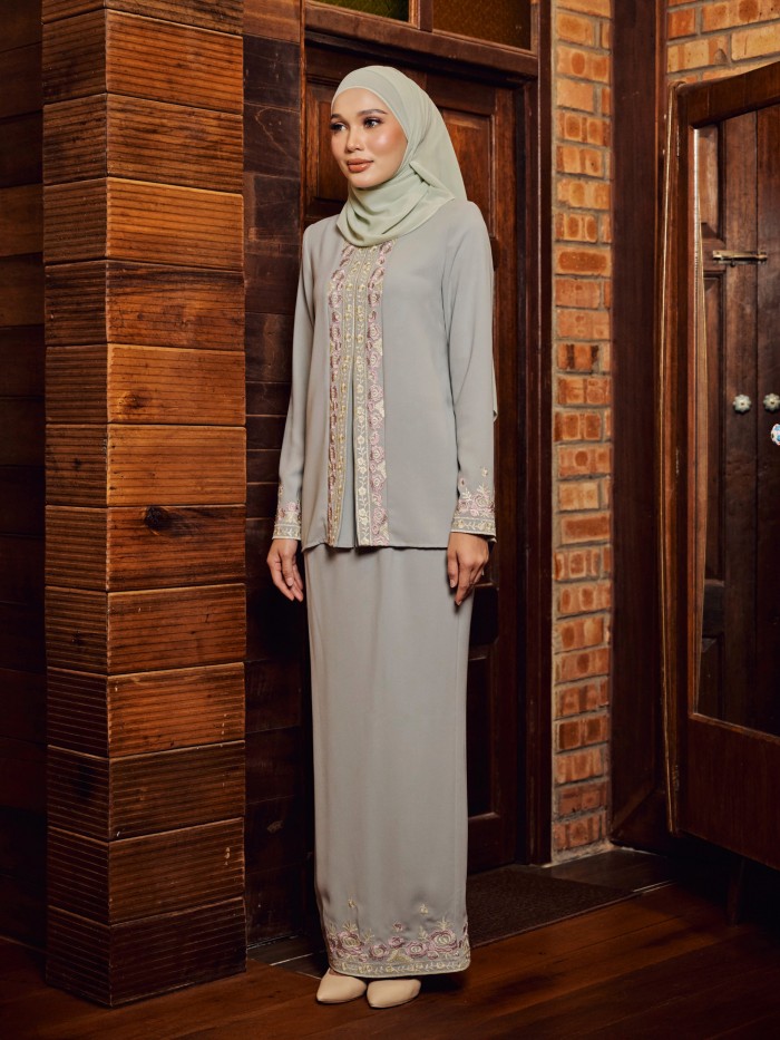 DAWIYA KURUNG - DUSTY GREEN