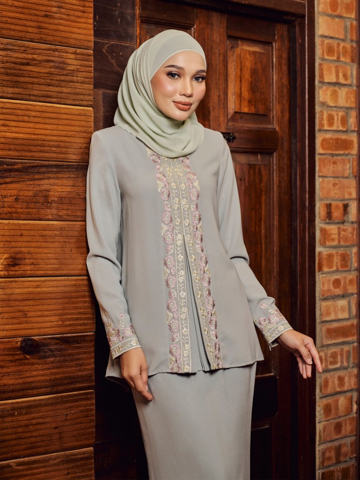 DAWIYA KURUNG - DUSTY GREEN