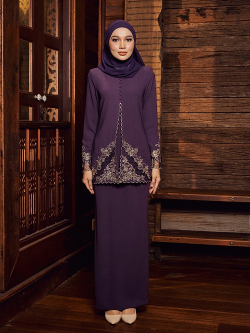 ZAHIA KURUNG - DARK PURPLE