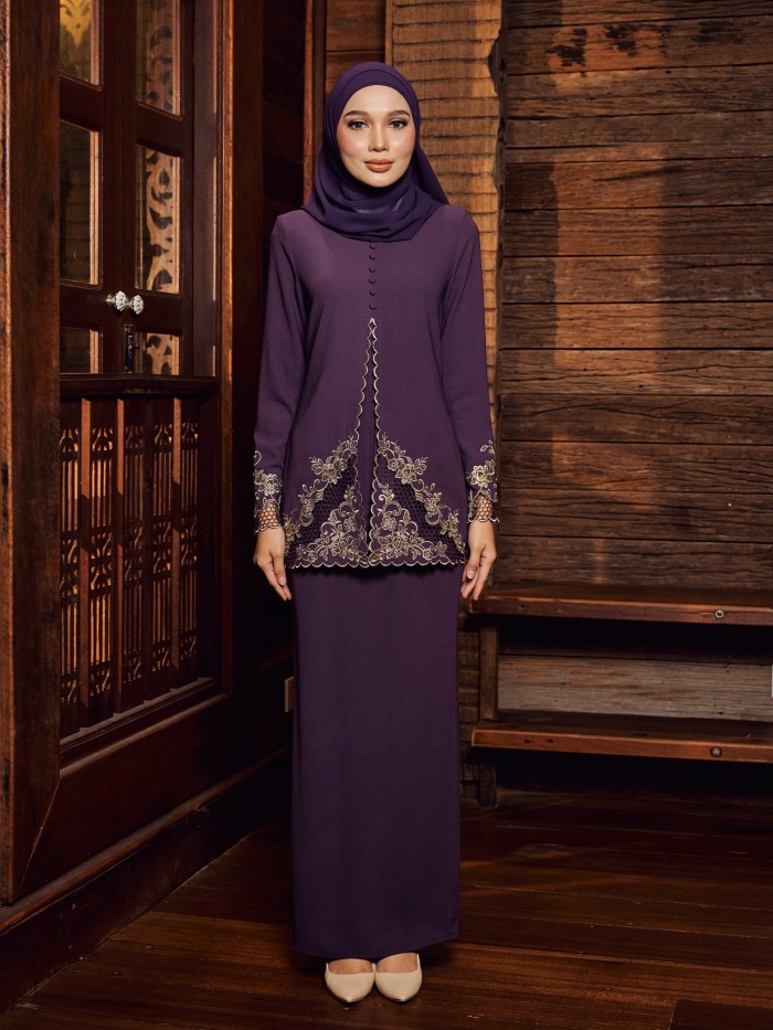 ZAHIA KURUNG - DARK PURPLE