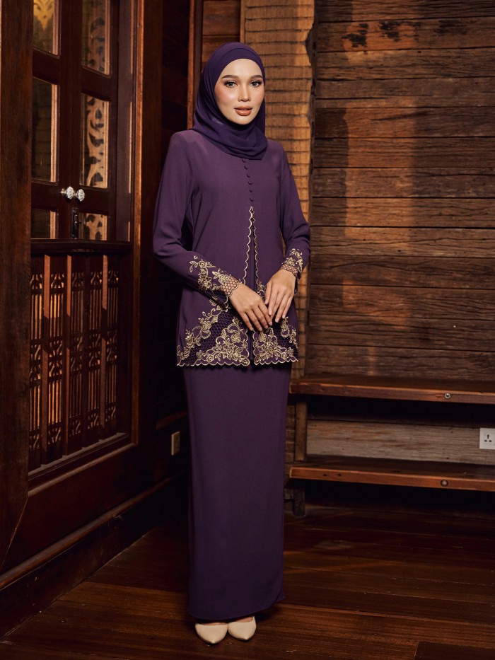 ZAHIA KURUNG - DARK PURPLE