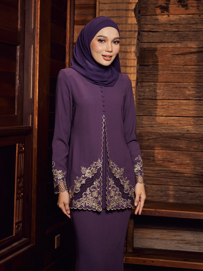 ZAHIA KURUNG - DARK PURPLE