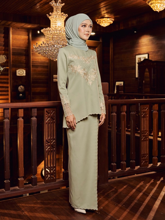 ZAHARA KURUNG 2.0 - SAGE GREEN