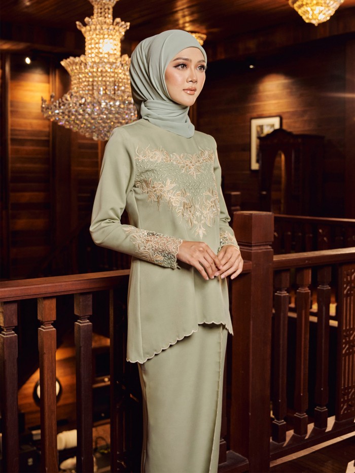 ZAHARA KURUNG 2.0 - SAGE GREEN