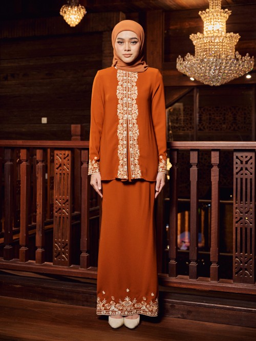 DAWIYA KURUNG - BRICK ORANGE