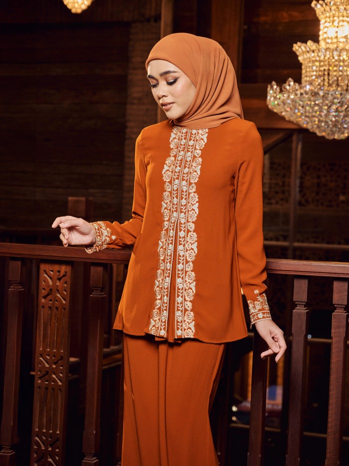 DAWIYA KURUNG - BRICK ORANGE